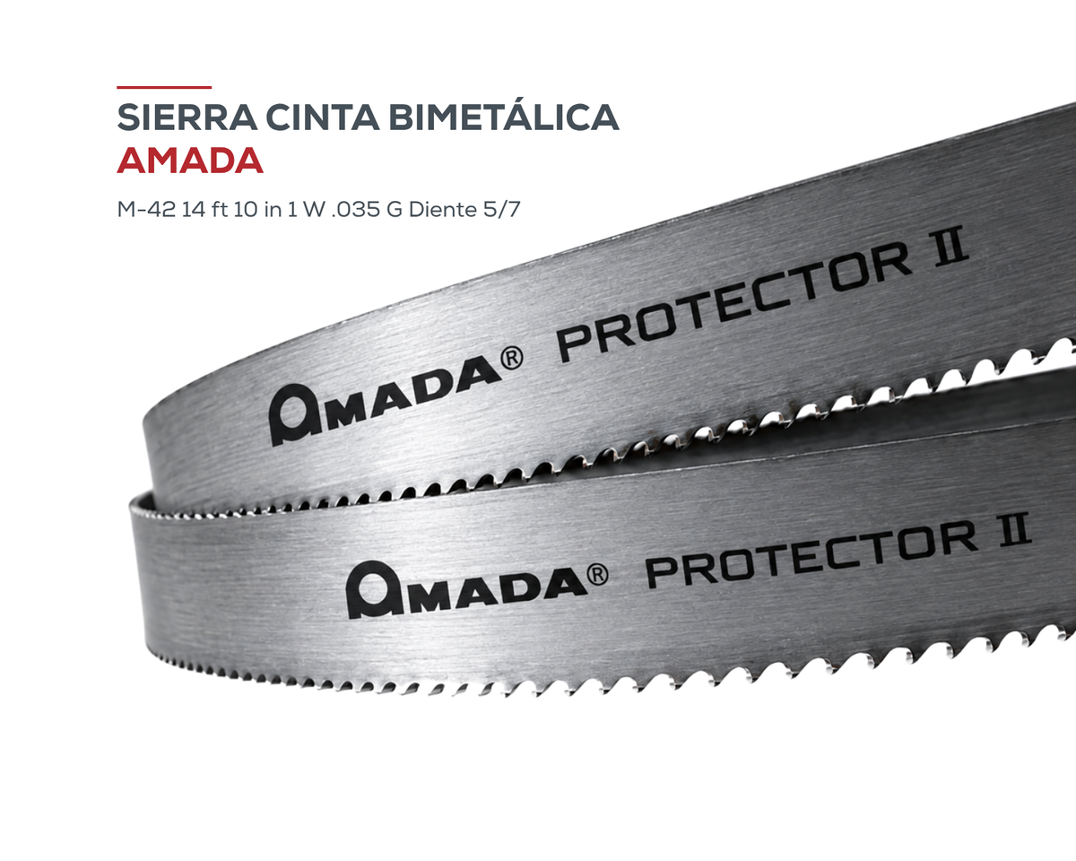 Sierra Cinta Bi-Metálica SGLB M-42 14 ft 10 in 1 W .035 G Diente 5/7