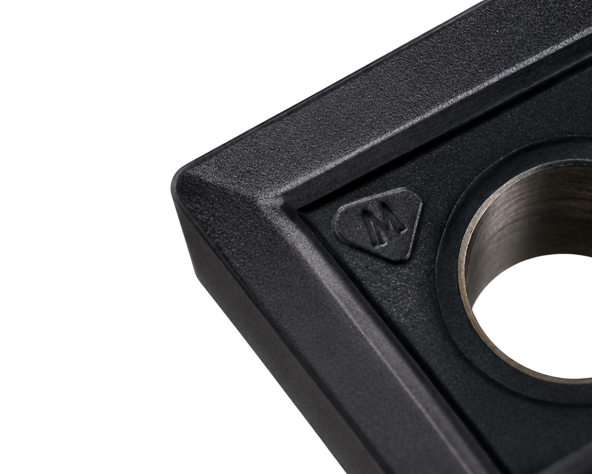 Dorian Tool Inserto CNMG-431-SEM Grado DSP15HT / Diamante, 80°, Negativo, 1/2"