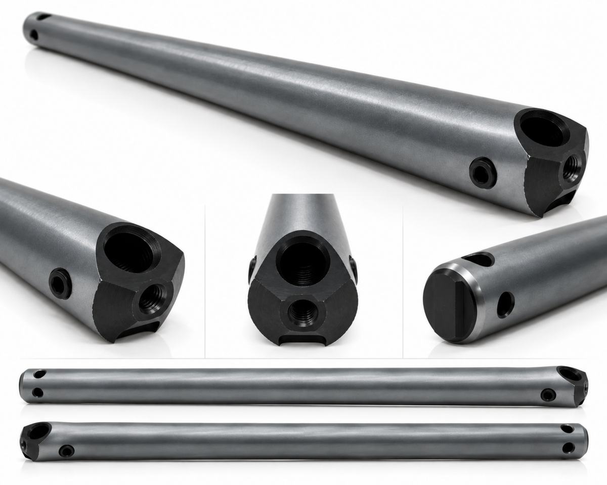 Barra para Boreado de Doble Extremo 90/45 Grados / 3/4" x 12"