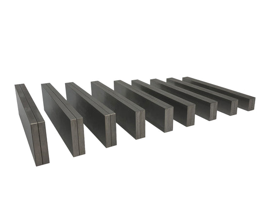 Set de 9 Pares de Barras Paralelas Dasqua / 3/4 a 1-3/4"