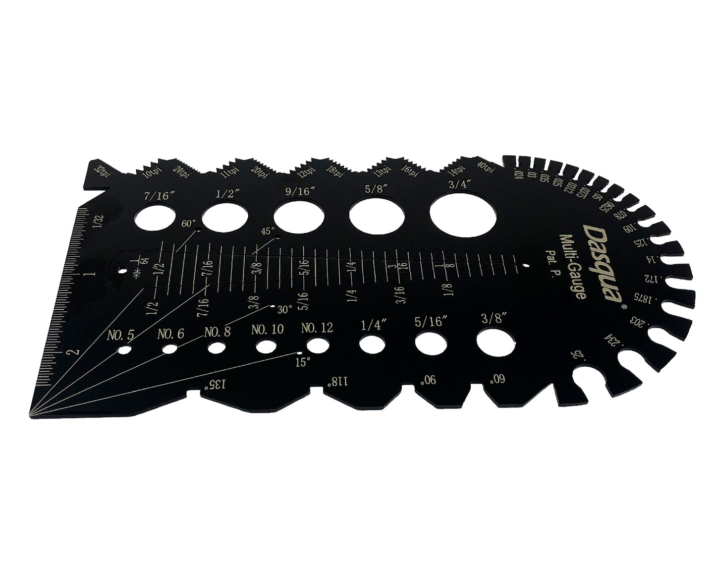 Medidor Multifuncional Alambre / Brocas / Tornillos / 10-40TPI