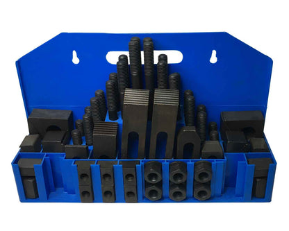 Juego de 58 Piezas de Sujeción con Tuercas T de 5/8" y Tornillos de 1/2-13