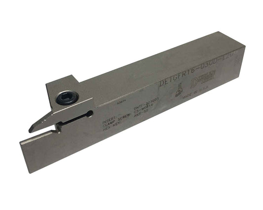 Dorian Tool Porta Inserto para Ranurado Externo Derecho DETGFR 16-030D-L20 / 1"