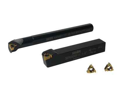 Kit de Insertos, Barra y Porta Inserto para Roscado / 1/2"