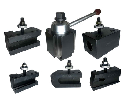 Set de Poste de Cambio Rápido con Porta Herramientas DA-500