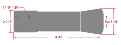 Boquilla Redonda R8 / 1/2"